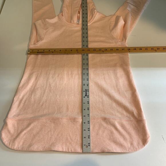 Pure Jill Hoodie Womens XS Extra Small Peach Pima Cotton Blend Pullover J. Jill - Picture 8 of 14